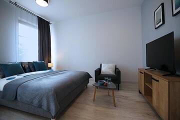 Фото номера Стандартные апартаменты - Garbary Апартаменты Absyntapartments Old Town г. Вроцлав 3