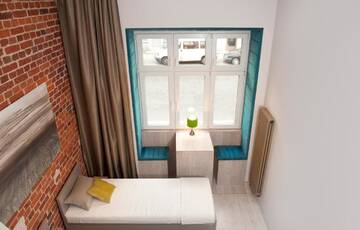 Фото номера Стандартные апартаменты Хостелы MoHo M Hostel г. Вроцлав 5
