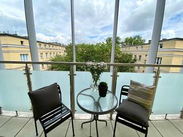 Фото номера One-Bedroom Apartment with Balcony - 2 Czysta Street Апартаменты Aravel Old Town Apartments г. Вроцлав 43