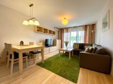 Фото номера One-Bedroom Apartment with Balcony - 2 Czysta Street Апартаменты Aravel Old Town Apartments г. Вроцлав 38