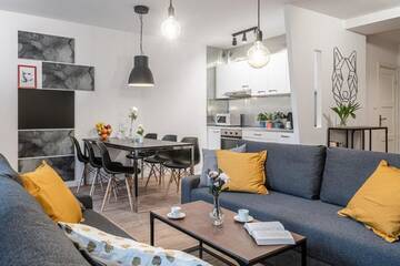 Фото номера Апартаменты с 1 спальней Апартаменты Solny Square Aparthotel г. Вроцлав 25