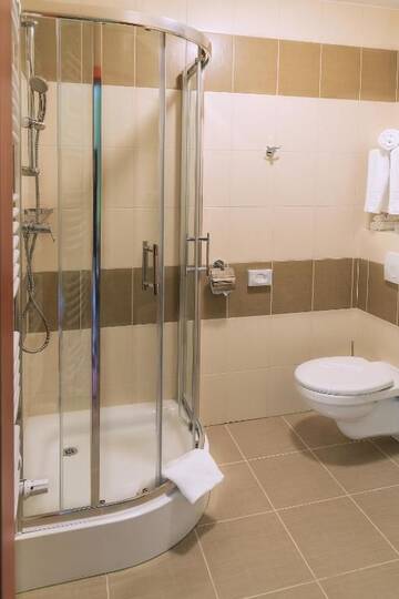 Фото номера Двухместный номер с 2 отдельными кроватями Отель HOTEL I RESTAURACJA BROCHÓW г. Вроцлав 7