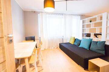 Фото номера Номер-студио - Kotlarska, 5/1 Апартаменты LUCKY APARTMENTS - Old Town ZAMGŁAWIANIE - OZONOWANIE г. Вроцлав 9