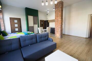 Фото номера Апартаменты с 1 спальней Апартаменты WROCLOVE APARTMENTS - Old Town ZAMGŁAWIANIE - OZONOWANIE г. Вроцлав 3