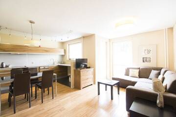 Фото номера One-Bedroom Apartment - Biskupia 10 Street Апартаменты WROCLOVE APARTMENTS - Old Town ZAMGŁAWIANIE - OZONOWANIE г. Вроцлав 7