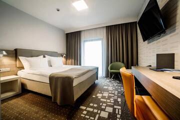 Фото номера Одноместный номер Отель Q Hotel Plus Wrocław г. Вроцлав 8