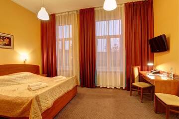 Фото номера Двухместный номер с 1 кроватью Отель Hotel Lothus г. Вроцлав 4