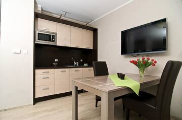 Фото номера Апартаменты-студио (для 2 взрослых) Апартаменты Silver Apartments г. Вроцлав 16