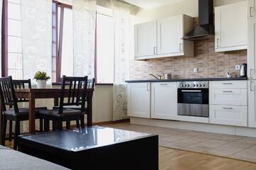 Фото номера Апартаменты с 1 спальней (для 4 взрослых) Апартаменты Silver Apartments г. Вроцлав 6