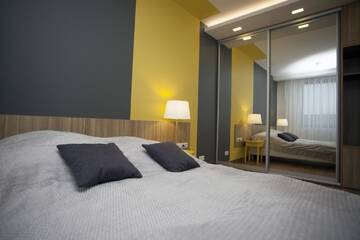 Фото номера Апартаменты с 1 спальней (для 4 взрослых) Апартаменты Silver Apartments г. Вроцлав 11