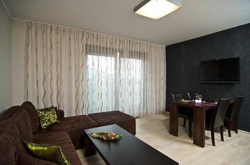 Фото номера Апартаменты с 1 спальней (для 4 взрослых) Апартаменты Silver Apartments г. Вроцлав 20