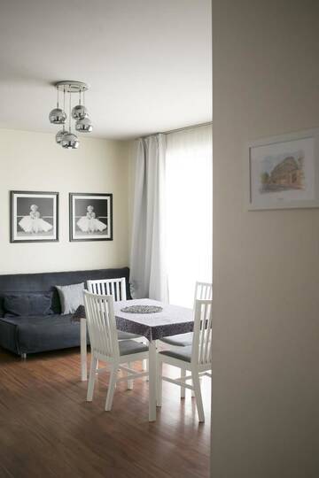 Фото номера Апартаменты с 2 спальнями (для 5 взрослых) Апартаменты Silver Apartments г. Вроцлав 13