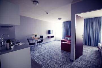 Фото номера Апартаменты с 1 спальней Отель Hotel Śląsk г. Вроцлав 6