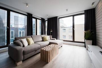 Фото номера Апартаменты Делюкс с 1 спальней Апарт-отели EXCLUSIVE Aparthotel г. Вроцлав 8