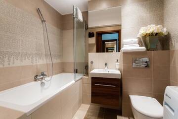 Фото номера Апартаменты Делюкс с 1 спальней Апарт-отели EXCLUSIVE Aparthotel г. Вроцлав 13