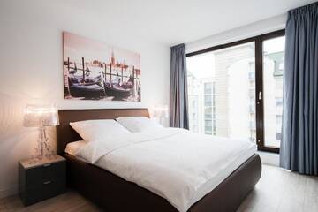 Фото номера Апартаменты Делюкс с 1 спальней Апарт-отели EXCLUSIVE Aparthotel г. Вроцлав 19