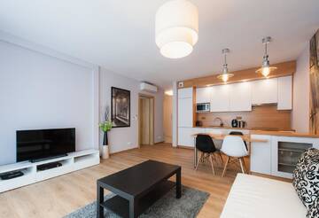 Фото номера Апартаменты Делюкс с 1 спальней Апарт-отели EXCLUSIVE Aparthotel г. Вроцлав 25