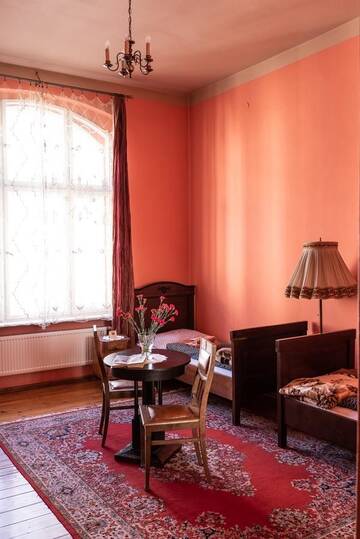 Фото номера Двухместный номер с 1 кроватью Хостелы Hostel Mleczarnia г. Вроцлав 4