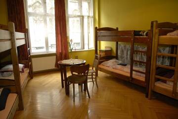Фото номера Кровать в общем 8-местном номере Хостелы Hostel Mleczarnia г. Вроцлав 2