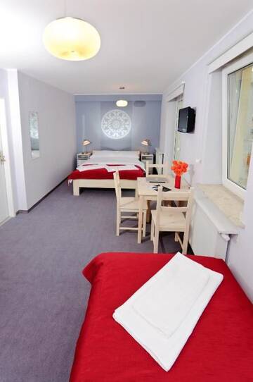Фото номера Двухместный номер с 1 кроватью Хостелы Cilantro Bed &amp; Breakfast г. Вроцлав 19