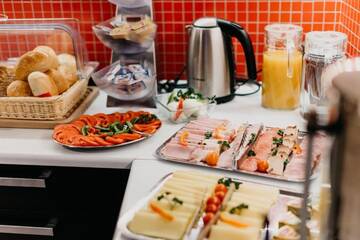 Фото номера Двухместный номер с 1 кроватью Хостелы Cilantro Bed &amp; Breakfast г. Вроцлав 23