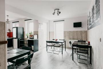 Фото номера Двухместный номер с 1 кроватью Хостелы Cilantro Bed &amp; Breakfast г. Вроцлав 26