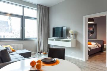 Фото номера Апартаменты с 1 спальней (для 4 взрослых) - Krawiecka Апартаменты Apartament24 г. Вроцлав 8
