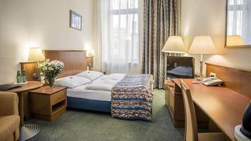 Фото номера Стандартный двухместный номер с 1 кроватью Отель Hotel Sofia г. Вроцлав 7