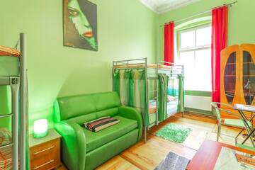 Фото номера Кровать в общем номере с 4 кроватями Хостелы Babel Hostel г. Вроцлав 10