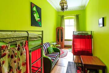 Фото номера Кровать в общем номере с 4 кроватями Хостелы Babel Hostel г. Вроцлав 6