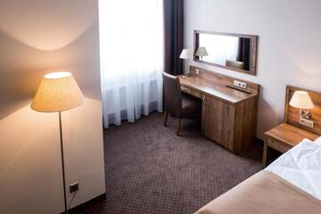 Фото номера Одноместный номер Отель Hotel Gem г. Вроцлав 10