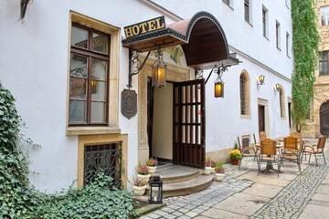 Фото номера Двухместный номер с 2 отдельными кроватями Отель Hotel Dwór Polski г. Вроцлав 15