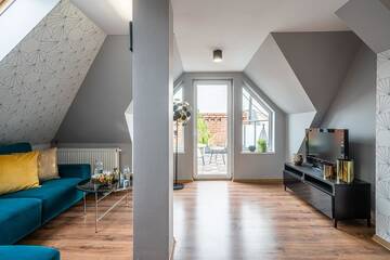 Фото номера Апартаменты с террасой Хостелы Absynt Hostel Wrocław г. Вроцлав 8