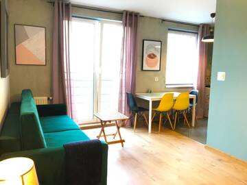 Фото номера Апартаменты-студио Апартаменты Apartament Szafranowy г. Вроцлав 7