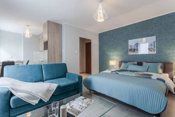 Фото номера Стандартный трехместный номер-студио — Wierzbowa, 3 Апартаменты Absyntapartments Rynek г. Вроцлав 6