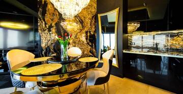 Фото номера Президентские апартаменты с ванной Апартаменты Bathtub View Luxury Apartments in Sky Tower г. Вроцлав 8
