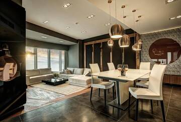 Фото номера Апартаменты в пентхаусе Апартаменты Bathtub View Luxury Apartments in Sky Tower г. Вроцлав 4