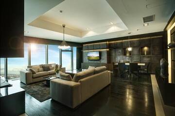 Фото номера Апартаменты в пентхаусе Апартаменты Bathtub View Luxury Apartments in Sky Tower г. Вроцлав 4