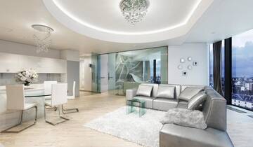 Фото номера Апартаменты в пентхаусе Апартаменты Bathtub View Luxury Apartments in Sky Tower г. Вроцлав 4