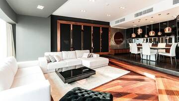 Фото номера Апартаменты в пентхаусе Апартаменты Bathtub View Luxury Apartments in Sky Tower г. Вроцлав 8