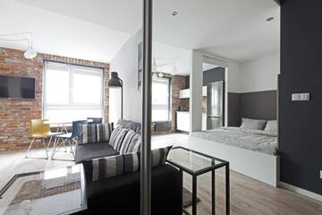 Фото номера Апартаменты-студио Апартаменты apartamenty-wroc Golden House г. Вроцлав 4