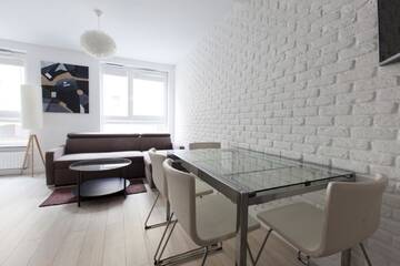 Фото номера Просторные апартаменты-студио Апартаменты apartamenty-wroc Golden House г. Вроцлав 11