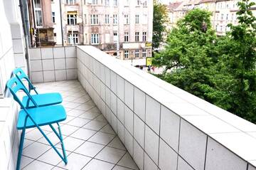Фото номера Апартаменты с балконом Апартаменты Apartament Piastowska г. Вроцлав 11