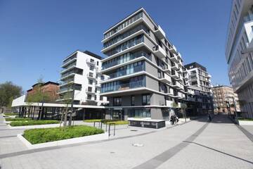 Фото номера Апартаменты Делюкс с 1 спальней Апартаменты apartamenty-wroc Kurkowa 14 г. Вроцлав 3