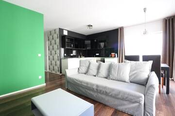 Фото номера Апартаменты Делюкс с 1 спальней Апартаменты apartamenty-wroc Kurkowa 14 г. Вроцлав 11