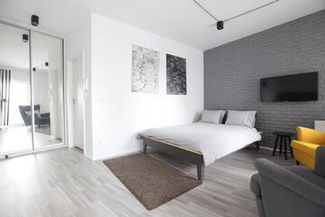 Фото номера Апартаменты-студио Апартаменты apartamenty-wroc Kurkowa 14 г. Вроцлав 8