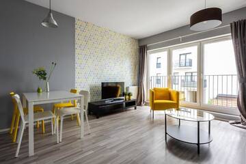 Фото номера Апартаменты с 1 спальней Апартаменты apartamenty-wroc Kurkowa 14 г. Вроцлав 4