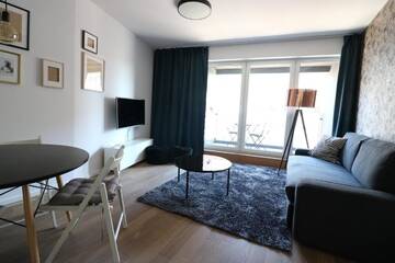 Фото номера Апартаменты с 1 спальней Апартаменты apartamenty-wroc Kurkowa 14 г. Вроцлав 7