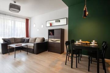 Фото номера Апартаменты с 1 спальней Апартаменты apartamenty-wroc Kurkowa 14 г. Вроцлав 3