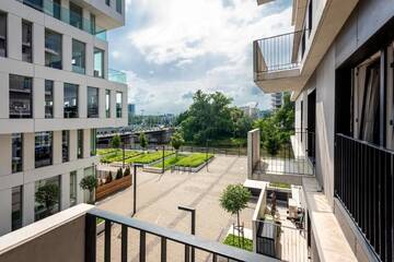 Фото номера Люкс с 1 спальней Апартаменты apartamenty-wroc Kurkowa 14 г. Вроцлав 10